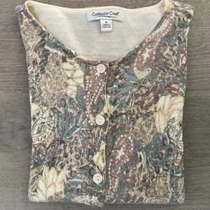 Coldwater Creek button down sweater